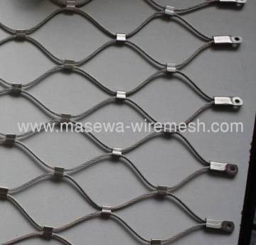 Woven Stainless Steel Cable Mesh 