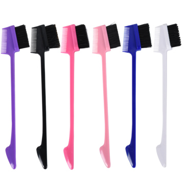 Damen -Taschen -Mini -doppelseitige Ratten -Tail -Komb -Randpinsel - neuer Stil Kunststoff