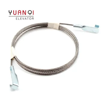 KONE Elevator Hall Door Linkage Steel Wire Rope - 1250mm Self-closing Door Closing Spring