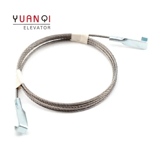 KONE Elevator Hall Door Linkage Steel Wire Rope - 1250mm Self-closing Door Closing Spring