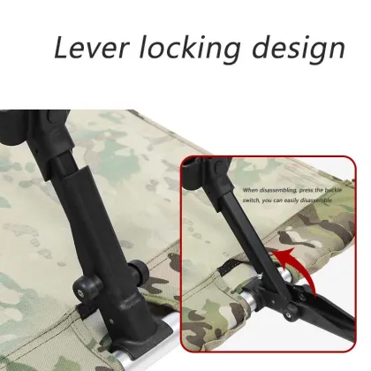 Aluminium Folding Camping Chill Out Stool - Fishing Beach Chair for Outdoor Picnics