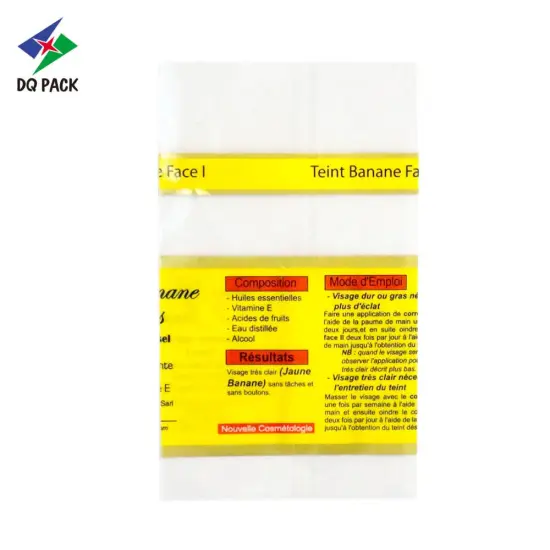 Customized printing PVC film pastic film packaging for beverage bottle