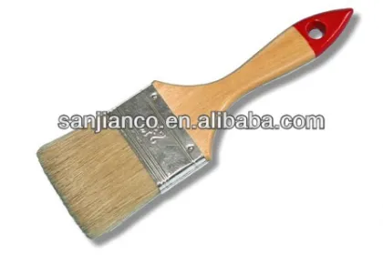 HOT-SELLING SJIE80122 pure bristle wood paint brushes