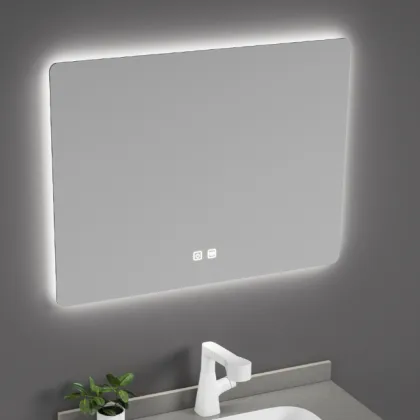 Marbled Integrated Vanity Sink for Luxury Bathroom