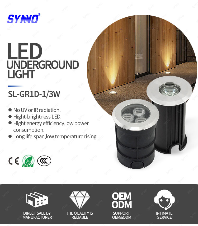 3w Underground Light