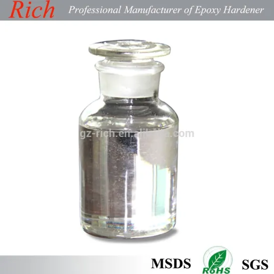 Clear and transparent epoxy hardener R-2262 for self leveling epoxy flooring and colored quartz sand flooring