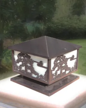 Steel or Aluminium Wall Top Lamp