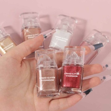 Vegan Organic Metallic Multichrome Liquid Eyeshadow
