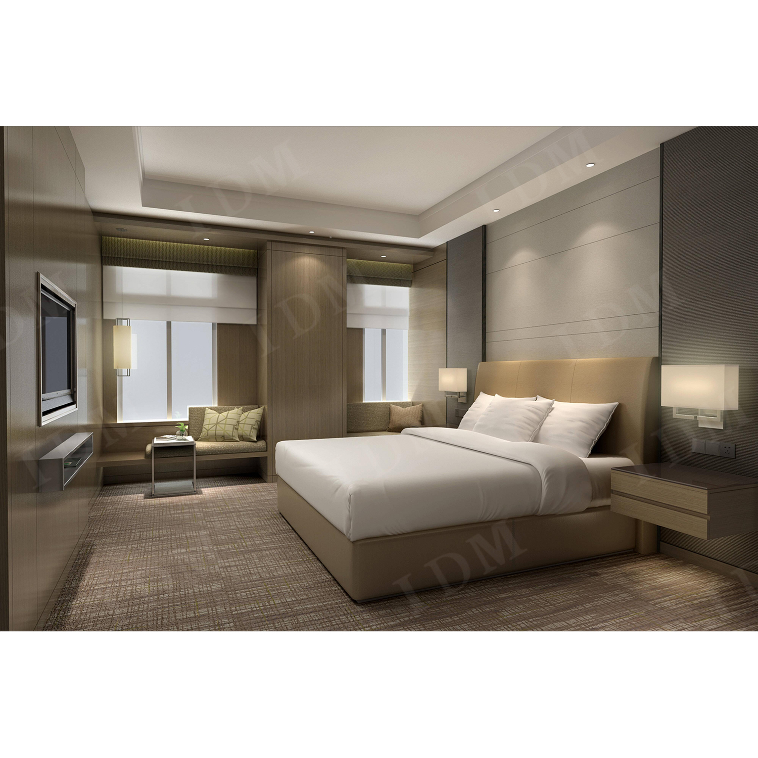 Luxury Hotel Project Modern Bed Room Furniture