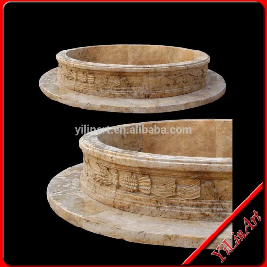 Natural Stone Marble Outdoor Water Pool Fountain