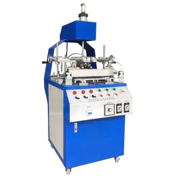 Hot Pressing Folding Machinery: Semi-Automatic PVC Blister Three Edges Machine for Card Insert Packing