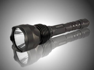 LED long range flashlight loongsun 9011