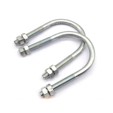 U-bolt din 3570: 304 keluli tahan karat u bolt dengan kacang dan bolt
