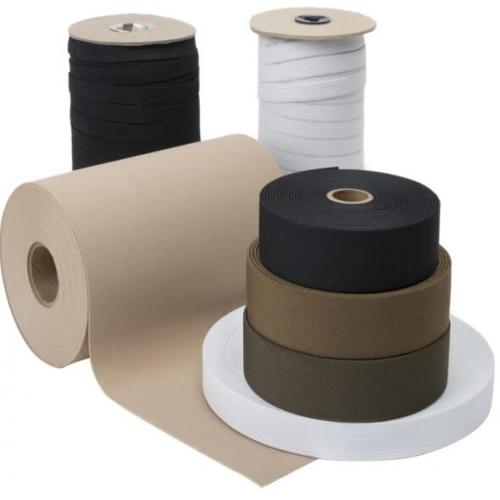 colourful flat strong knitted elasticity elastic band