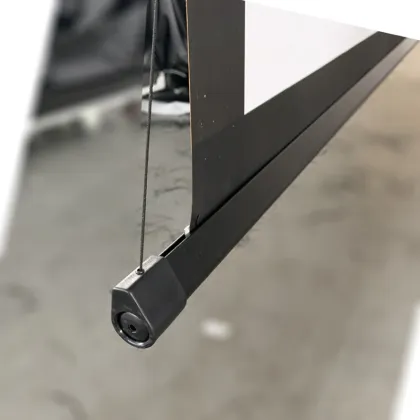 Motorized Tab-Tensioned 120 Inch 16:9 Projector Screen for WeMax VAVA UST Laser Projector - Hot Sale Yovanxer