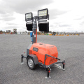 Mobile Portable Light Tower 4000 Watts, Diesel Generator