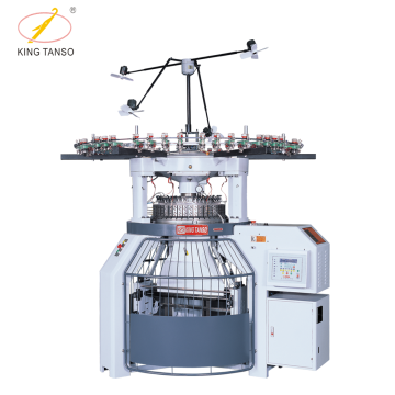 High-Speed King Tanso Body Size Double Jersey Interlock Rib Circular Knitting Machine - Global Agents Sought