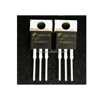 HDYu FDP12N60NZ MOSFET N-CH 600V 12A TO220-3 Transistor