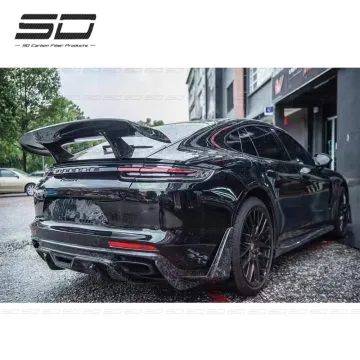 Panamera 971 Dry Carbon Fiber SD Style Rear Spoiler - Porsche 971 Accessory