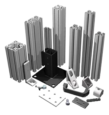 Customized 30 x 30 Price Aluminum Extrusion Profile 6063 L Shape Angle