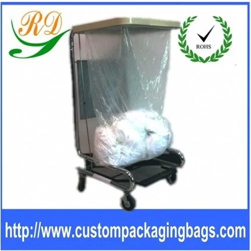 Pva Cold Hot Water Soluble Biodegradable Plastic Shopping Bags Use For Hotel / Hospital