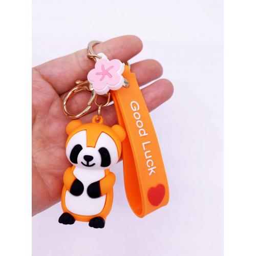 PVC Rubber Key Chains Fancy Cartoon Keychains Bulk Factory