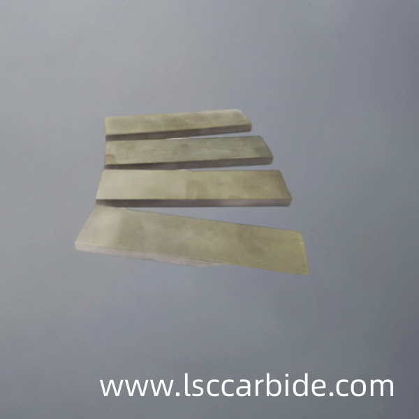 Functional Cemented Carbide Strips As Wear Parts