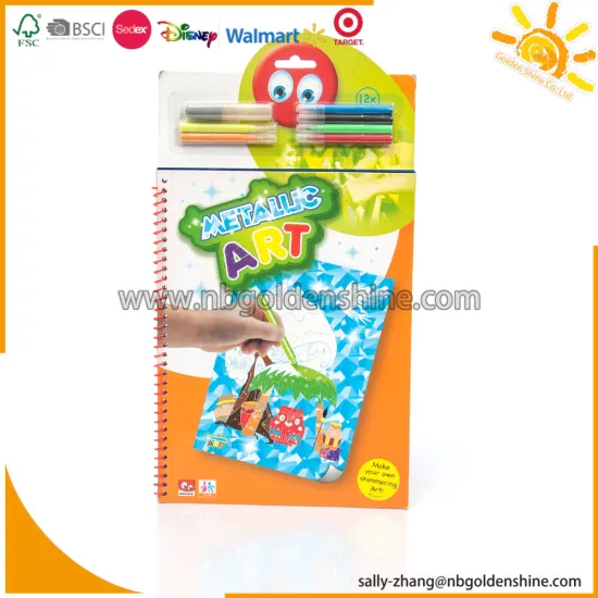 Coloring Metallic Art