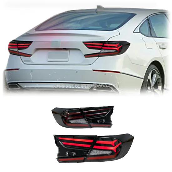 Gobison LED Dynamic Tail Lamp for Honda Accord 2018-2021 Rear Light