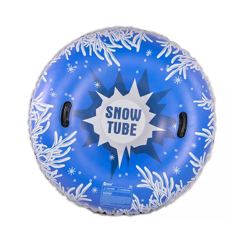 Inflatable 48" Round Snow Tube Inflatable Snow Sled