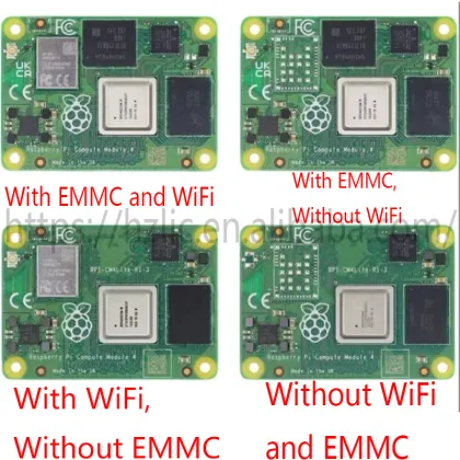 Raspberry Pi Compute Module 4 WiFi EMMC Variants