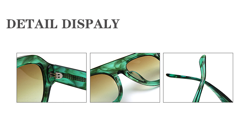 single-bridge acetate sunglasses ME2002-Details