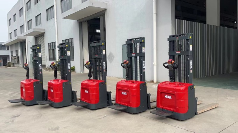 High Quality Electric Pallet Stacker Forklift - 1.2 ton to 1.5 ton with MSDS