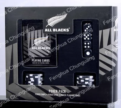 Jack daniels poker chip set