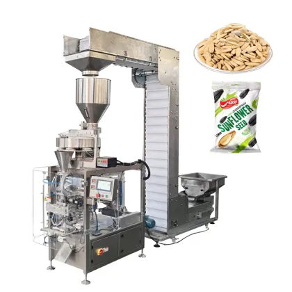 Full-Automatic Small Plastic Particle Bagging Machine for Snack Packaging (50g-200g)