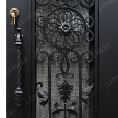 Wrought Iron Front Doors Exterior Glass Doors