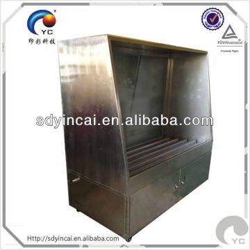 manual screen washing booth