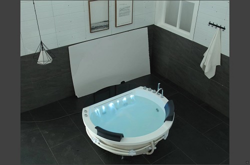 직사각형 욕조 스파 월풀 휴대용 샤워 고급 Jaccuzi 제트 욕조