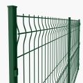 Metalowe panele ogrodzeniowe pokryte PCV spawane stalowe ogrodzenia z siatki drucianej