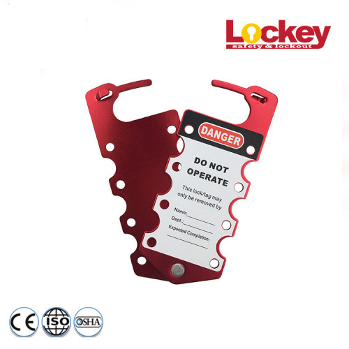 เขียนบนฉลากกลุ่มอลูมิเนียม Safety Lockout Hasp