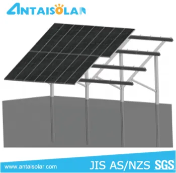 Pile ground mounting bracket for solar panel for 10kw solar system