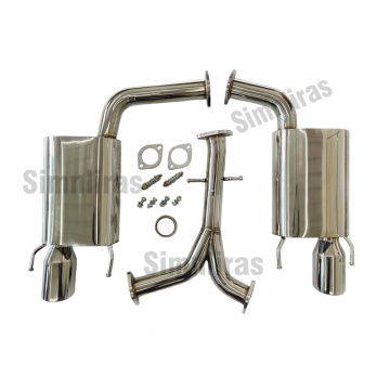 Stal nierdzewna 4-calowa osi końcówki wydechowy dla Lexus GS300 GS350 GS430 GS460 06-11