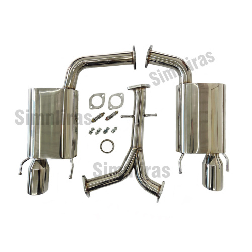 Edelstahl 4 &quot;Spitzenachse Rücken Auspuff für Lexus GS300 GS350 GS430 GS460 06-11