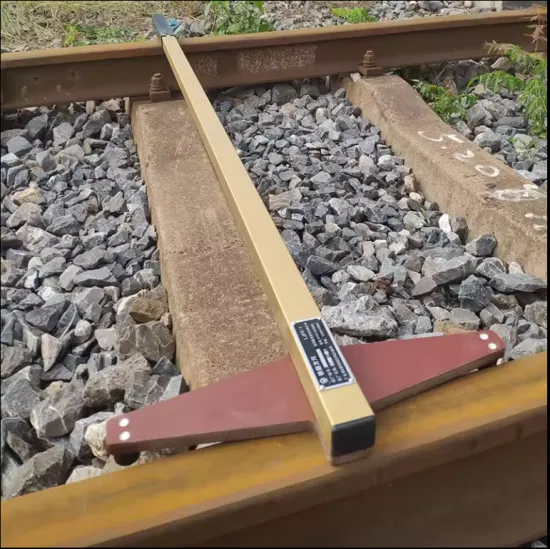 Railway Track Square Ruler for Aligning Sleepers
