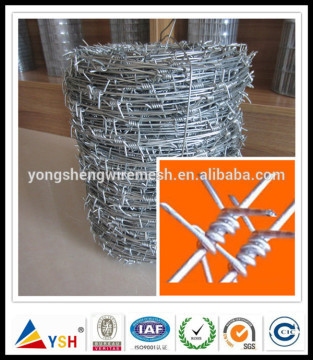 Single Strand Electric Galvanized Barbed Wire For Fence(Anping YSH Factory)