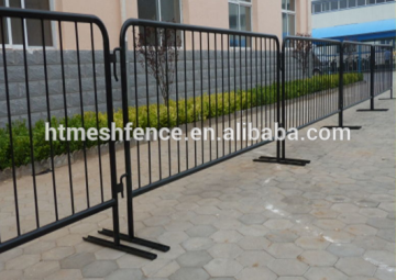 hot-dipped galvanized flat feet event used crowd control barrier