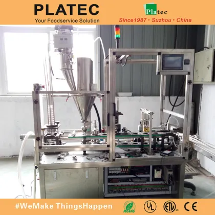 Automatic Nespresso coffee capsule filling machine