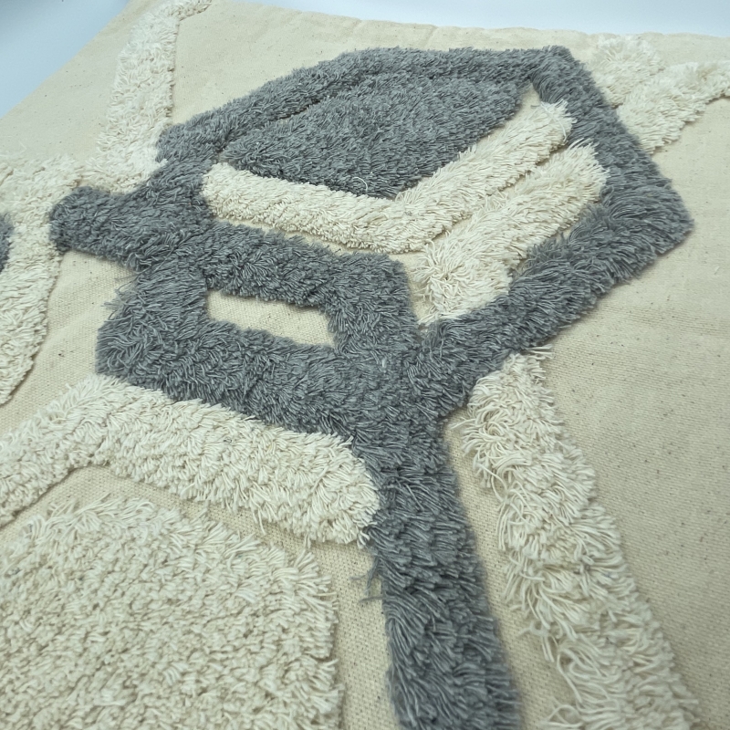 Seat Cushion Cover With Tassel Jpg
