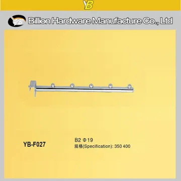 high quality crossbar display hook metal scan hook clothes hook