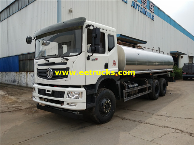 15000L Aluminium Alloy Water Transport Tankers